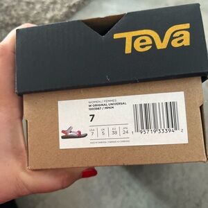 Teva Sandals.
